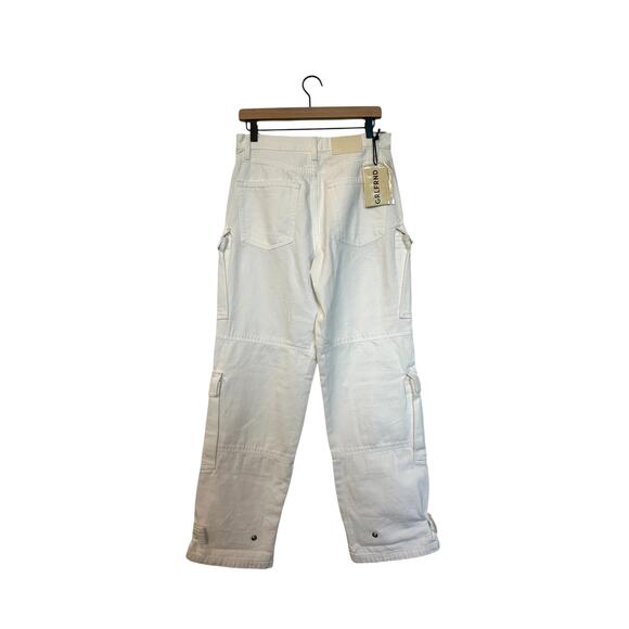 NWT GRLFRND Lex Cargo Jean in Sierra white - Picture 6 of 8